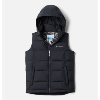 Columbia Pike Lake Hooded, Chaleco Negros Para Niño | 521649-KHT